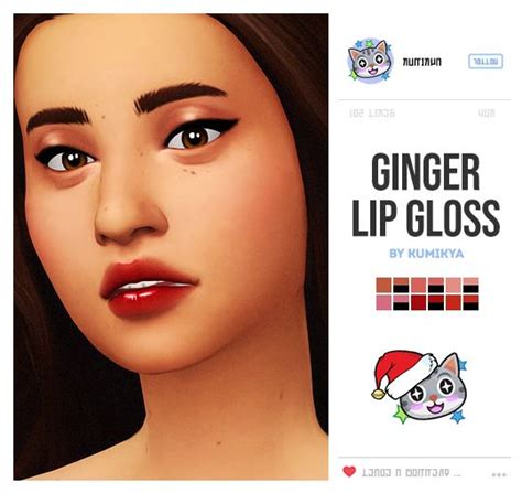 Sims 4 Maxis Match Lip Gloss Images And Photos Finder