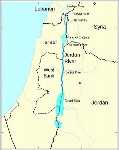 River Litani Basin Jordan Tributaries Water Its