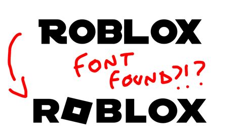 Roblox New Font