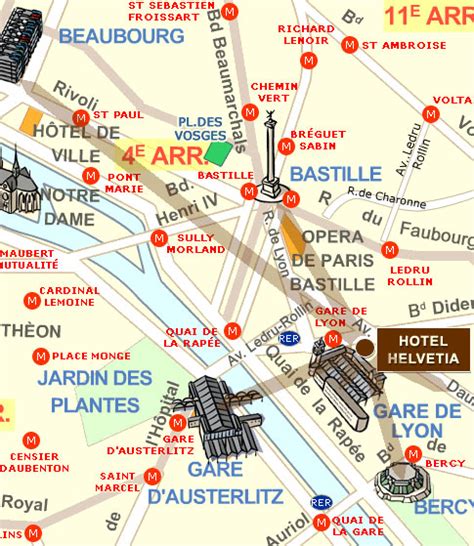 Gare De Lyon Map Novotel Paris Gare De Lyon Hotel Bastille And Bercy