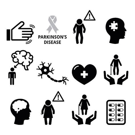 390 Parkinsons Disease Icon Stock Illustrations Royalty Free Vector