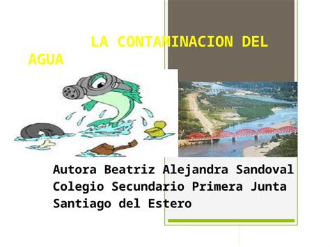 Pptx La Contaminación Del Agua Cts Dokumentips