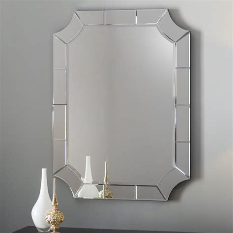 Scalloped Corner Wall Mirror And Reviews Birch Lane
