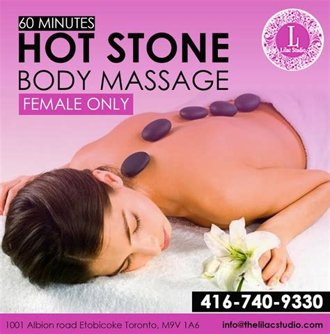 Tired After A Busy Day Its Time To Get Relax And Recharge Your Self With Special Hot Stone Body