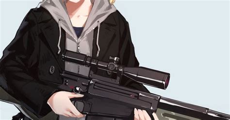 Anime Blonde Girl With A Gun αиιмє ρєσρℓє ωιтн ωєαρσиѕ Pinterest Blondes Guns And Anime