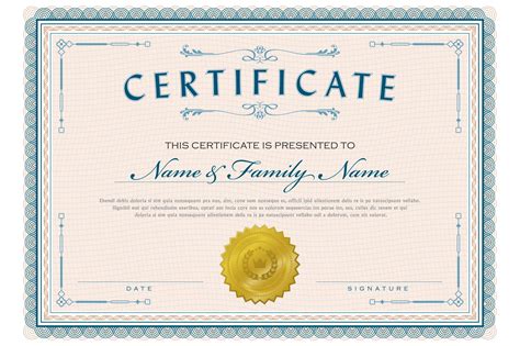 Award Certificate Fonts