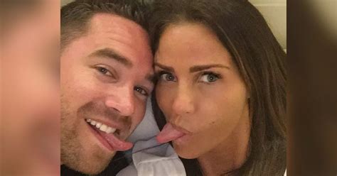 katie price and kieran hayler share cheeky loved up selfie despite her banning him from the