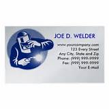 Pictures of Welding Business Card Templates Free