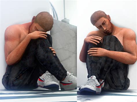 Sims 4 Sad And Depressed Pose Packs Singles Couples Fandomspot