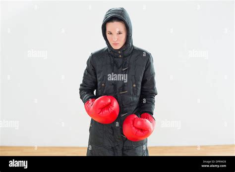 Female Fighter In Hood Fighting Hi Res Stock Photography And Images Alamy