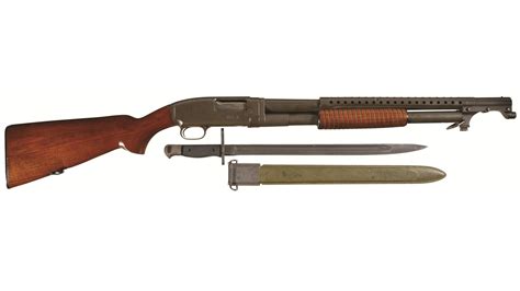 Parkerized Winchester Model 12 Trench Shotgun Rock Island Auction