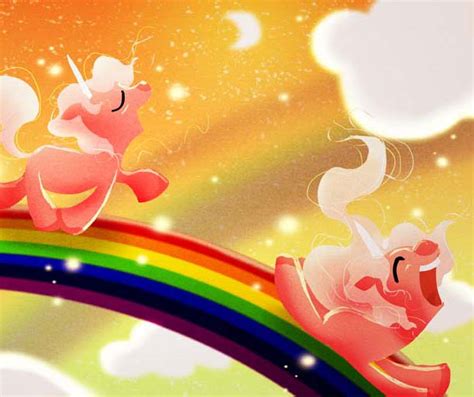 Pink Fluffy Unicorns Dancing On Rainbows Know Your Meme