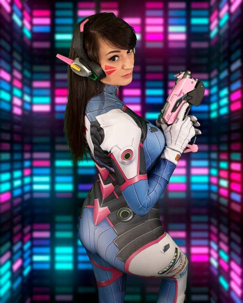 Signed Cosplay Print Dva From Overwatch Etsy Uk