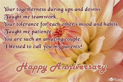 Anniversary Wishes For Parents Messages Quotes And Pictures Webprecis