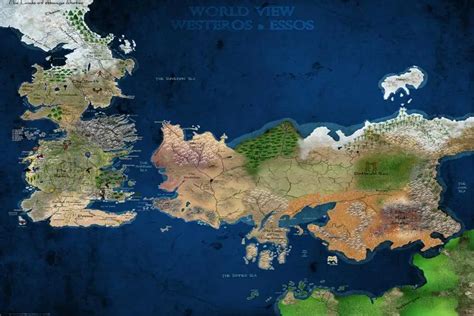 Game Of Thrones Karte Westeros Und Essos Sky