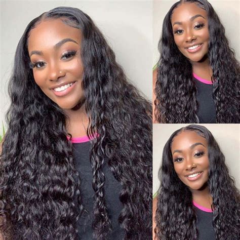 Water Wave Lace Wig Lace Closure Wigs Tinashehair
