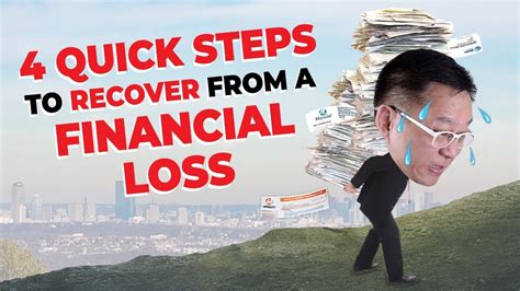 4 Quick Steps To Recover From A Financial Loss Youtube