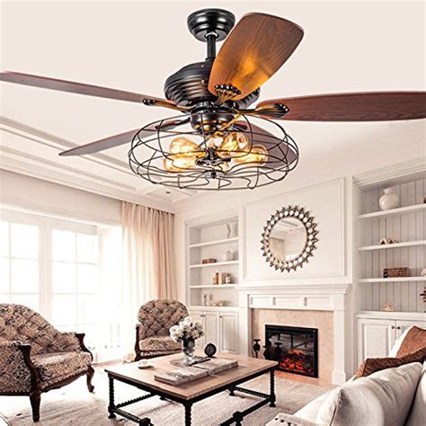 Before you invest in a ceiling fan or settle on a particular design, be sure to take accurate measurements of the room. Unique Ceiling Fans with Lights: Amazon.com