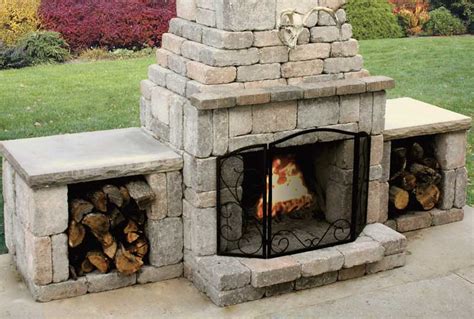Diy Backyard Fireplace Kits How To Build A Fire Pit Ring Searching
