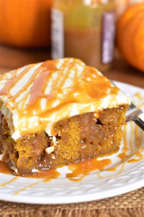 Salted Caramel Pumpkin Cake Will Cook For Smiles