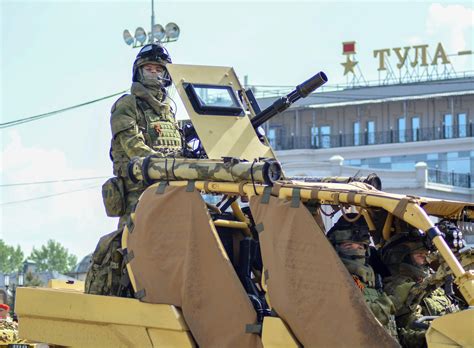 Russian Sso Riding A Can Am Strike Armed With A Gshg 762 Minigun