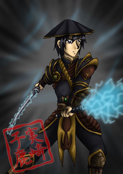 Commission Lightning Ninja By Kojika On Deviantart