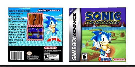 Viewing Full Size Sonic The Hedgehog Classic Box Cover
