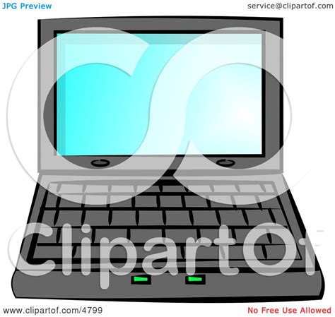 Personal Laptop Computer Clipart By Djart 4799