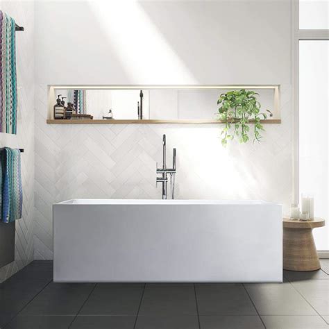 Alles fürs heimwerken günstig und bequem online kaufen! EUBEA: Freistehende Badewanne mit klassischem Design aus ...