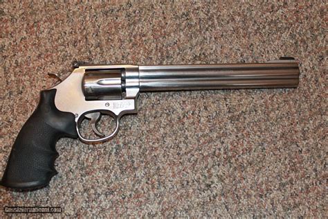 Smith And Wesson Model 647 17 Hmr Stainless Revolver 8 38