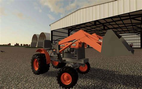 Kubota Mini Tractor V11 Fs19 Farming Simulator 19 Tractors Mod