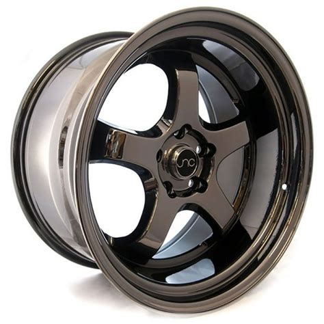 Jnc Wheels 18 Jnc017 Full Black Chrome Rim 5x1005x1143 18x95