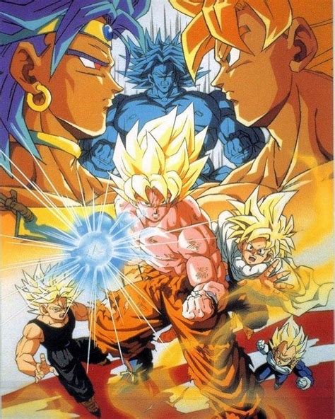 An Image Of The Dragon Ball Characters