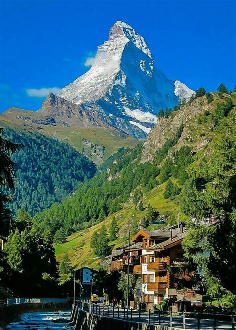 Mt Matterhorn Switzerland Beautiful Landscapes Wonders Of The World