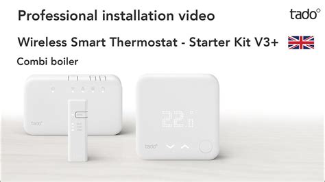 Tado° Professional Installation Video Wireless Smart Thermostat