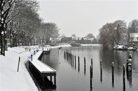 Winter In Weesp Holland Winter
