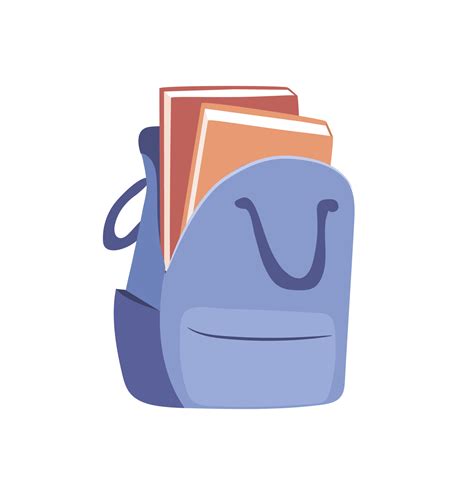 The Book Is Under The Backpack.