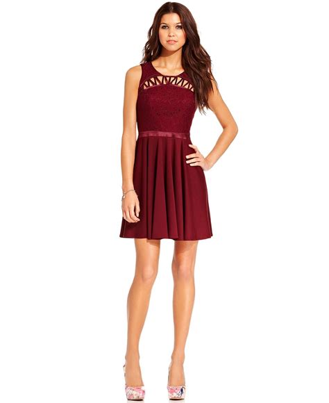 11 Red Christmas Dresses For Juniors She Likes Fashion