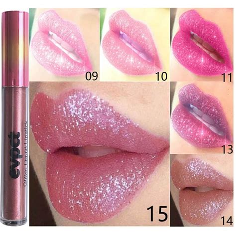 15color Waterproof Matte Lipstick Metallic Pearl Sex Lip Gloss Evpct