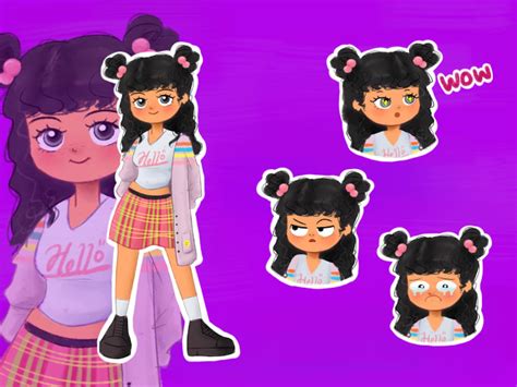 Draw Cute Chibi Style Of You For Stickers Emojis Or Icons By