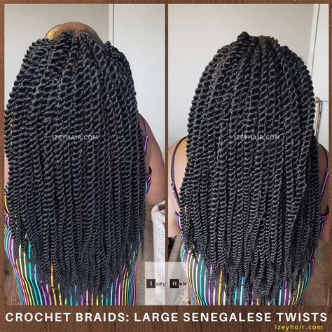 Crochet Braids Large Senegalese Twists