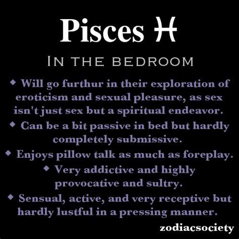 Pisces In The Bedroom Pisces Quotes Horoscope Pisces Pisces Personality