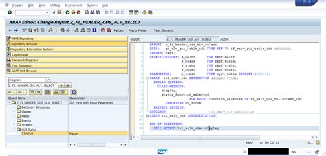 Sap Abap Central Cds Alv Report With Selection Criteria
