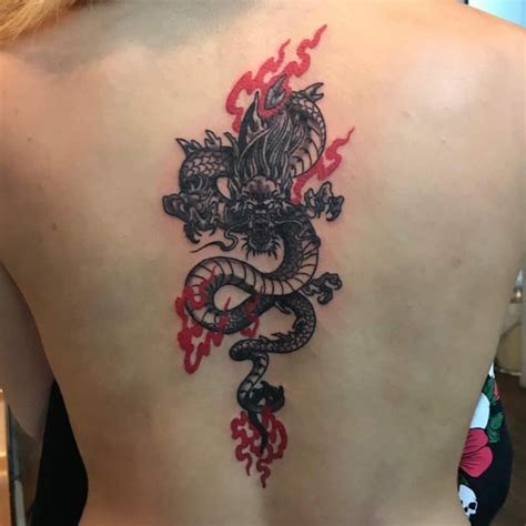 top 57 best dragon tattoos for women [2020 inspiration guide] dragon tattoo back female
