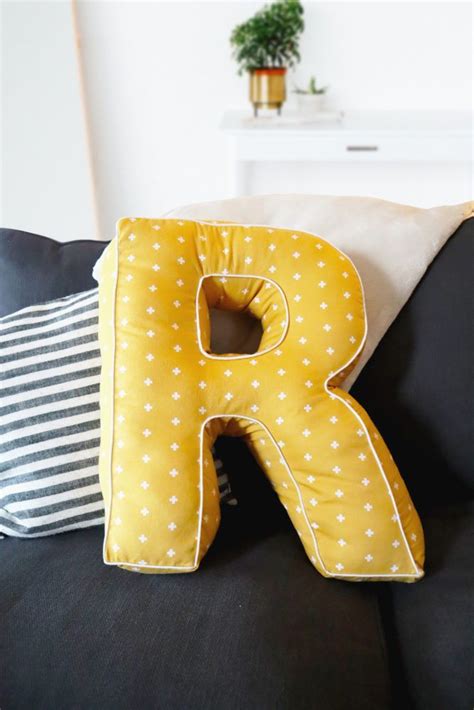 Alphabet Pillows Sewing Pattern