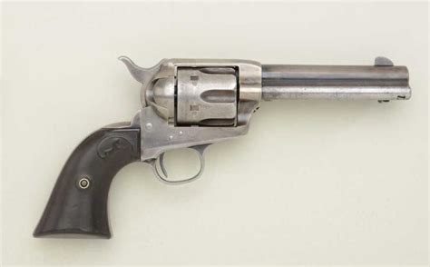 Colt Saa Revolver 32 20 Cal 4 34 Barrel Blue And