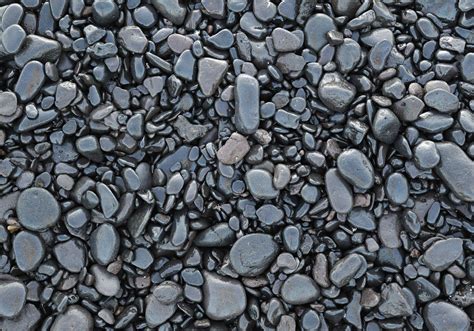 Rock Texture With Black Pebbles Rock Textures Water Texture Water