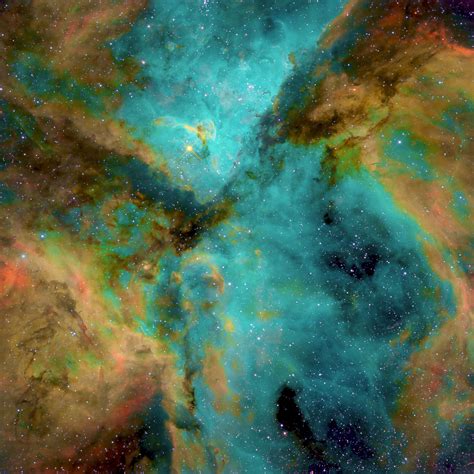 The Eta Carina Nebula In Hso Telescope Live