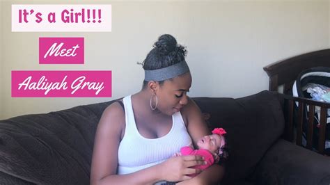 2 Week Postpartum Update Belly Shot And Meet Aaliyah Gray Youtube