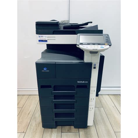 Find everything from driver to manuals of all of our bizhub or accurio products. KONICA MINOLTA Bizhub 223/283/363/423 | DEVELOP Ineo 223 ...